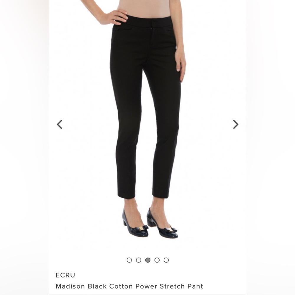 ECRU Madison trousers. Size 12. Black.